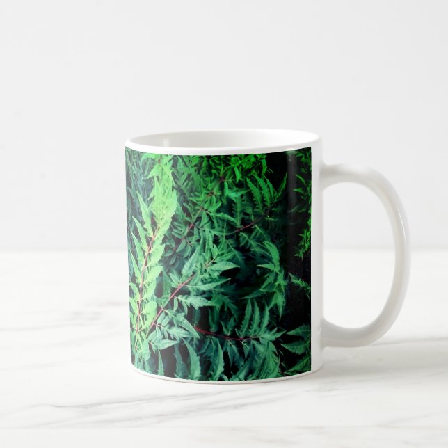 Taza De Café Ramas verdes (Derecha)