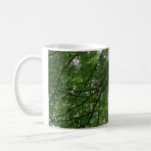 Taza De Café Ramas y hojas
