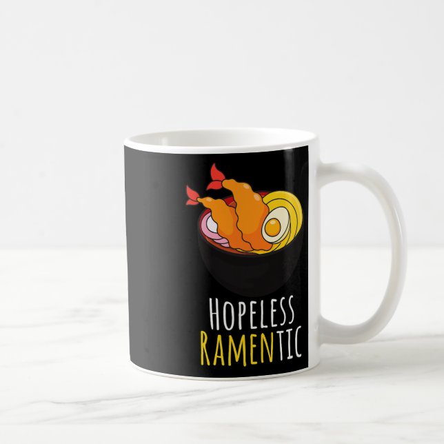 Taza De Café Ramentic Cute Kawaii Ramen Noodles Pun (Derecha)
