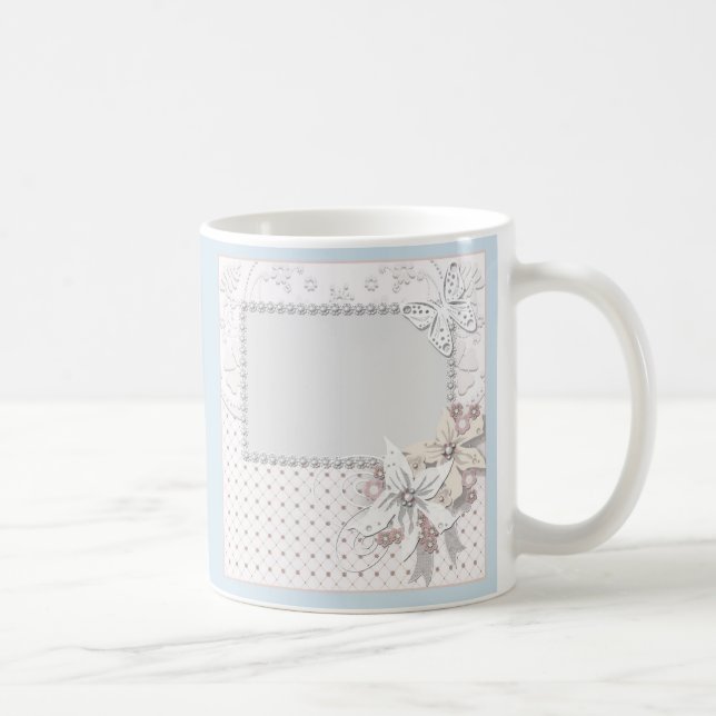 Taza De Café ramo boda (Derecha)