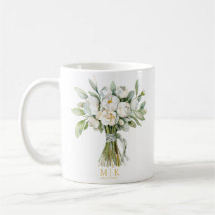 Taza De Café Ramo de flores de boda