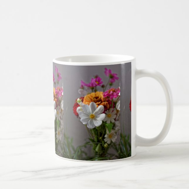 Taza De Café Ramo de flores silvestres (Derecha)