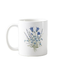 Ramo de flores silvestres azules