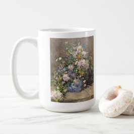 Taza De Café Ramo de primavera de Pierre-Auguste Renoir    