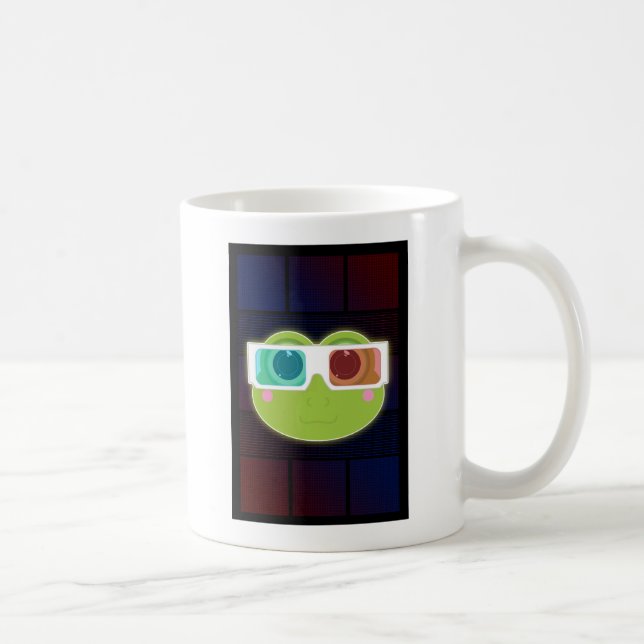 Taza De Café Rana 3D (Derecha)