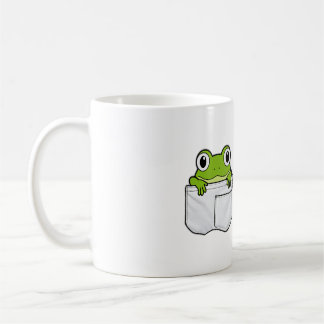 Taza De Café Rana adorable de bolsillo
