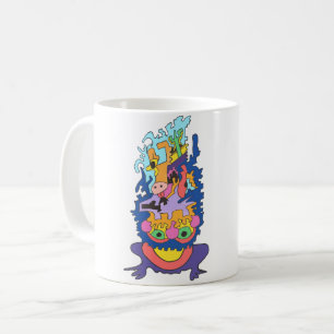Taza De Café Rana Ambiciosa