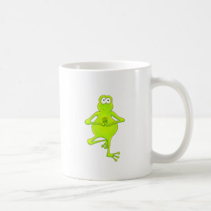 Taza De Café Rana arbórea de la yoga