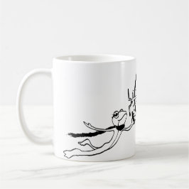 Taza De Café Rana Ciclista