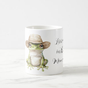 Taza De Café Rana con sombrero