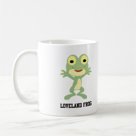 Taza De Café Rana Cute Loveland