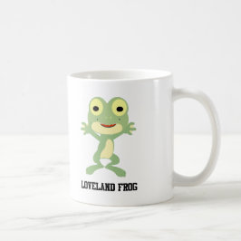 Taza De Café Rana Cute Loveland