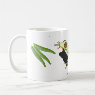 Taza De Café Rana de árbol de escalada