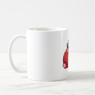 Taza De Café rana de fresa