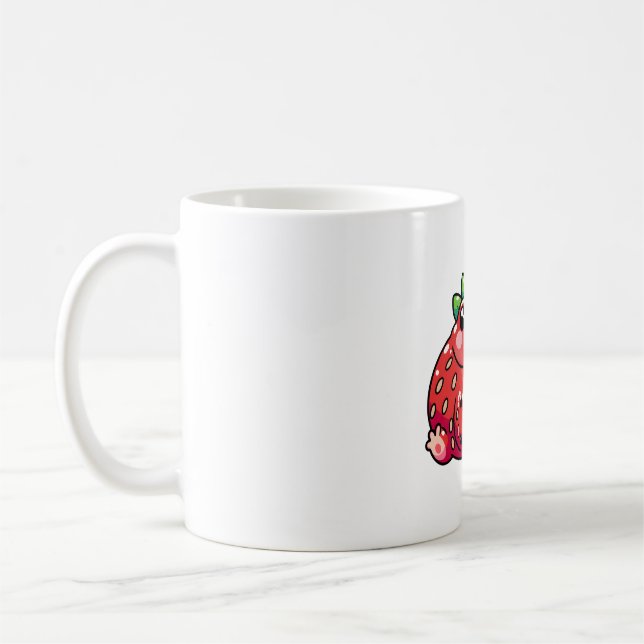 Taza De Café rana de fresa (Izquierda)