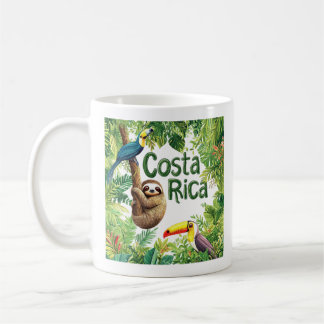 Taza De Café Rana de lana, tocan y de ojos rojos en Costa Rica