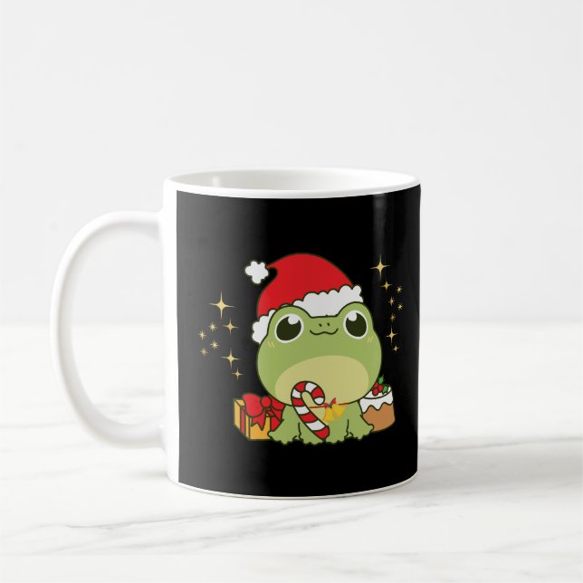 Taza De Café Rana de los Navidades burdos (Izquierda)