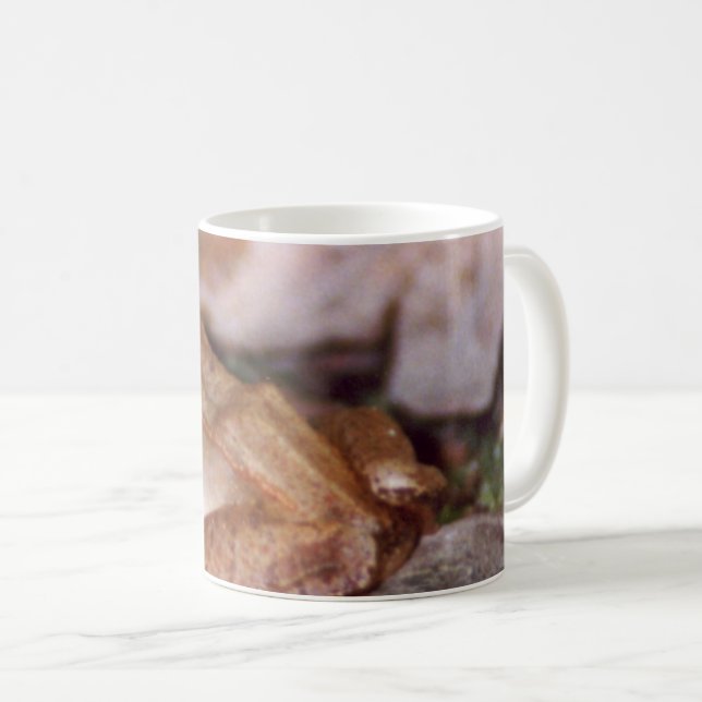 Taza De Café Rana de madera (Anverso derecho)