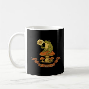 Taza De Café Rana del jardín Fairycore Cottagecore Rana