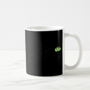 Taza De Café Rana Deshonesta Rana Divertida Meme Comportarse No