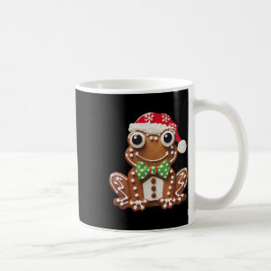 Taza De Café Rana divertida de pan de jengibre Navidad Mujeres