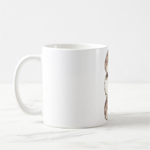 Taza De Café Rana dulce Delight � arte animal puro