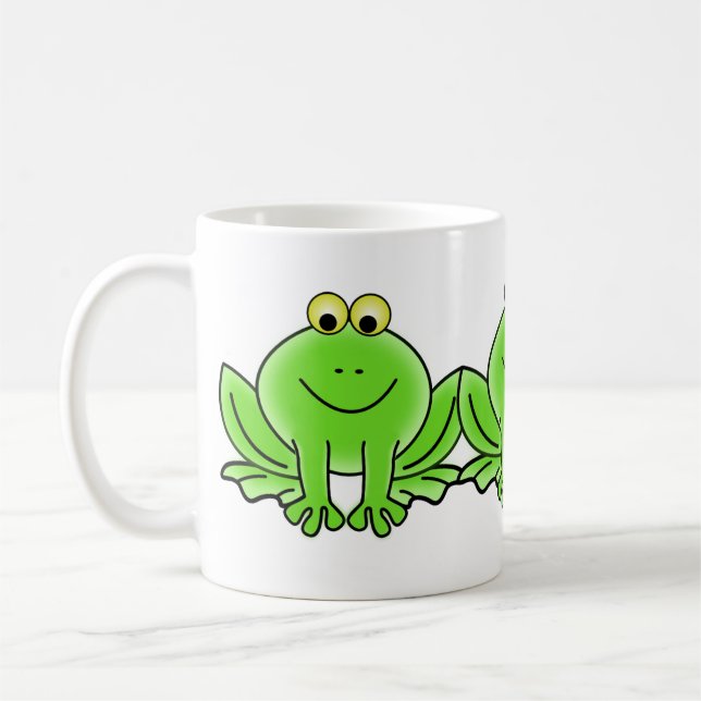 Taza De Café Rana graciosa (Izquierda)