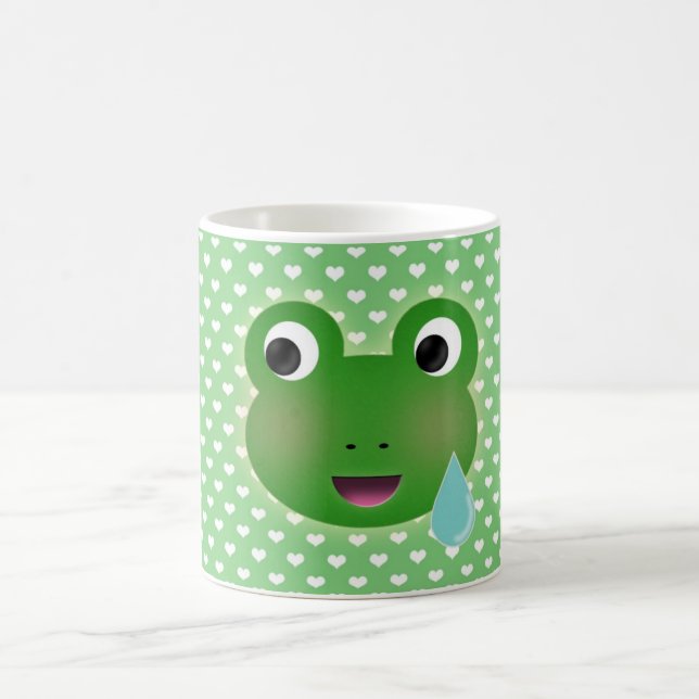 Taza De Café Rana Kawaii (Centro)