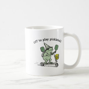 Taza De Café Rana Maga Sostener Raqueta Patinete Viajar Fuera A