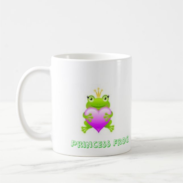 Taza De Café Rana Princesa (Izquierda)