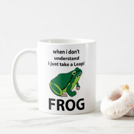 Taza De Café Rana Sólo Doy Un Salto De Rana