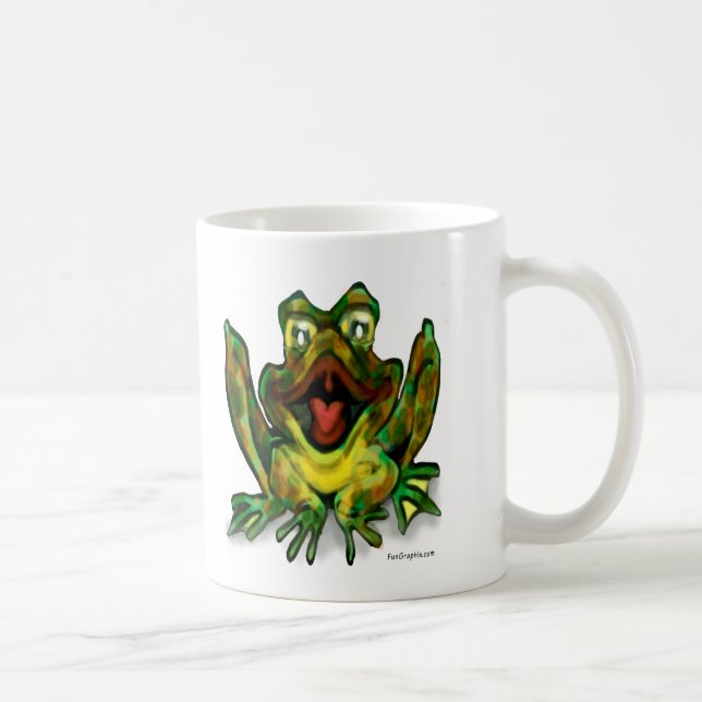 Taza De Café Rana toro (Derecha)