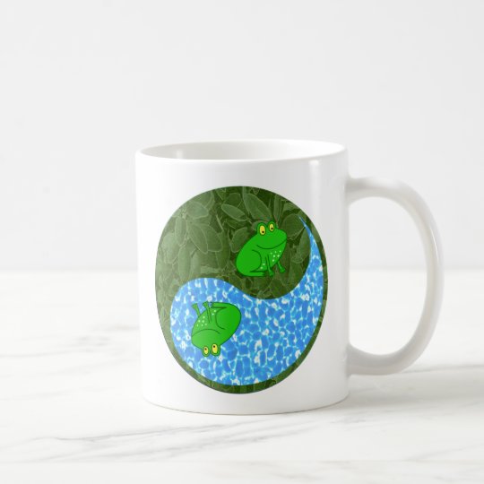 Taza De Café Rana Yin Yang