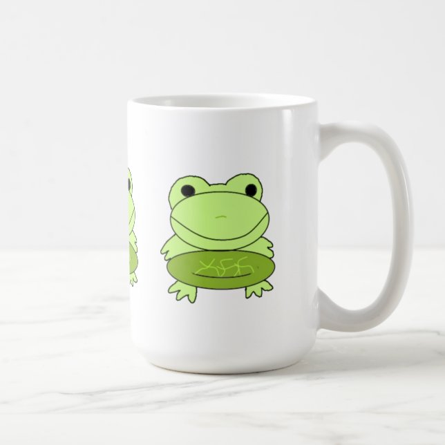 Taza De Café Ranas de Dibujos Animados (Derecha)