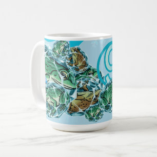 Taza De Café Ranas Heladas Homenaje a Cirno del Proyecto Touhou