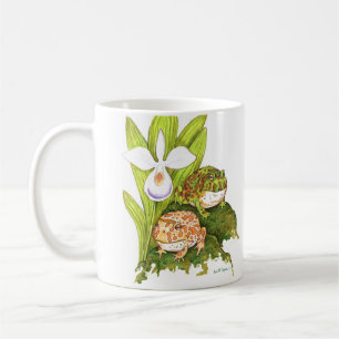 Taza De Café Ranas Hornadas Ornadas Persiguiendo Fruta