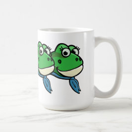 Taza De Café Ranas Sonrientes