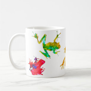 Taza De Café Ranas tropicales