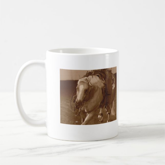 Taza De Café Rancho de la flecha del relámpago (Izquierda)