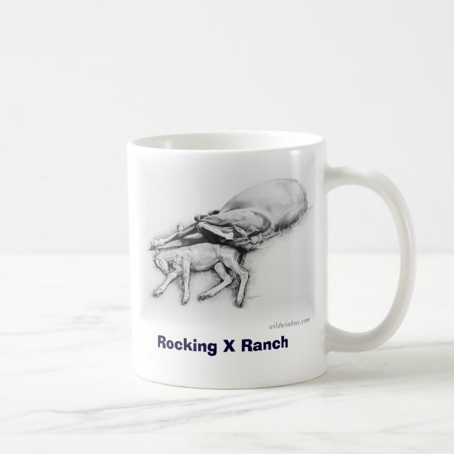 Taza De Café Rancho oscilante de X (Derecha)