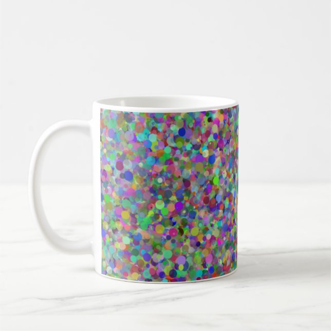 Taza De Café Random Dot 11oz Mug (Izquierda)