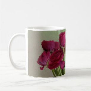 Taza De Café Ranunculus Flower Original Fotografía V2 Para Ella