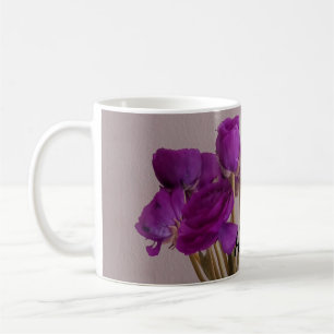 Taza De Café Ranunculus Original Flower Photography V1 Para Ell