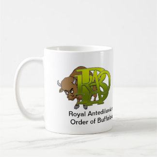 Taza De Café RAOB - Orden antediluviana real del búfalo