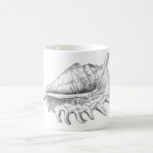 Taza De Café Rapana Seashell