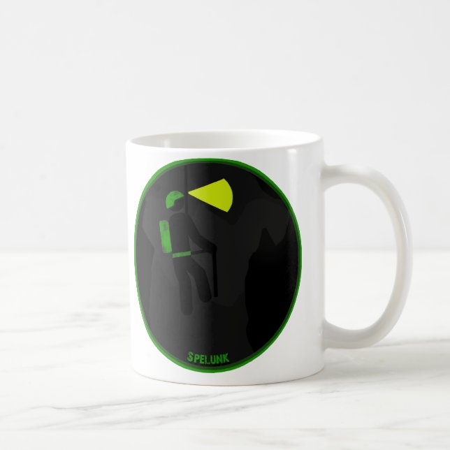 Taza De Café Rapell VERDE Spelunk (Derecha)