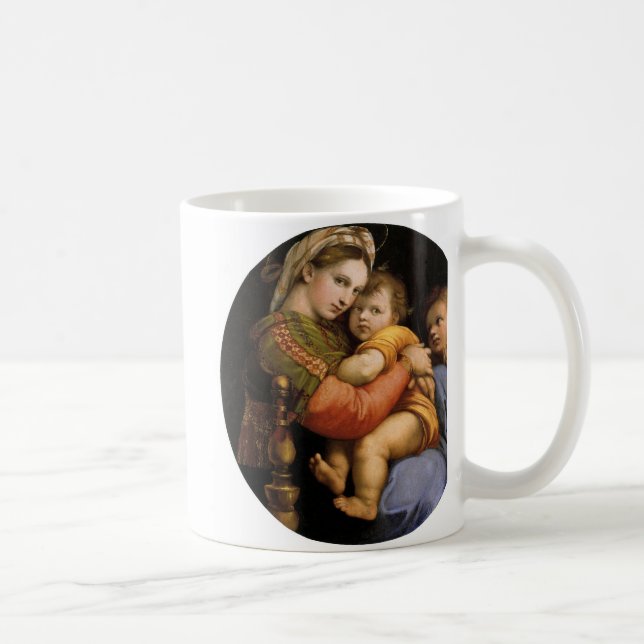 Taza De Café Raphael , Madonna della seggiola (Derecha)