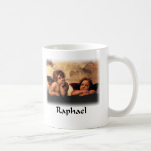 Taza De Café Raphael Sanzio - ángeles (detalle)