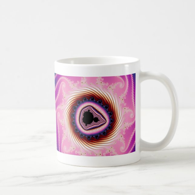 Taza De Café Rápido giro - Mug fractal (Derecha)