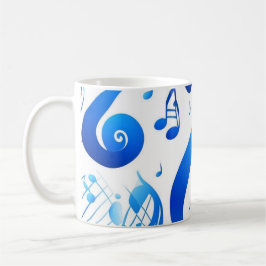 Taza De Café Rapsodia en la Mug Azul